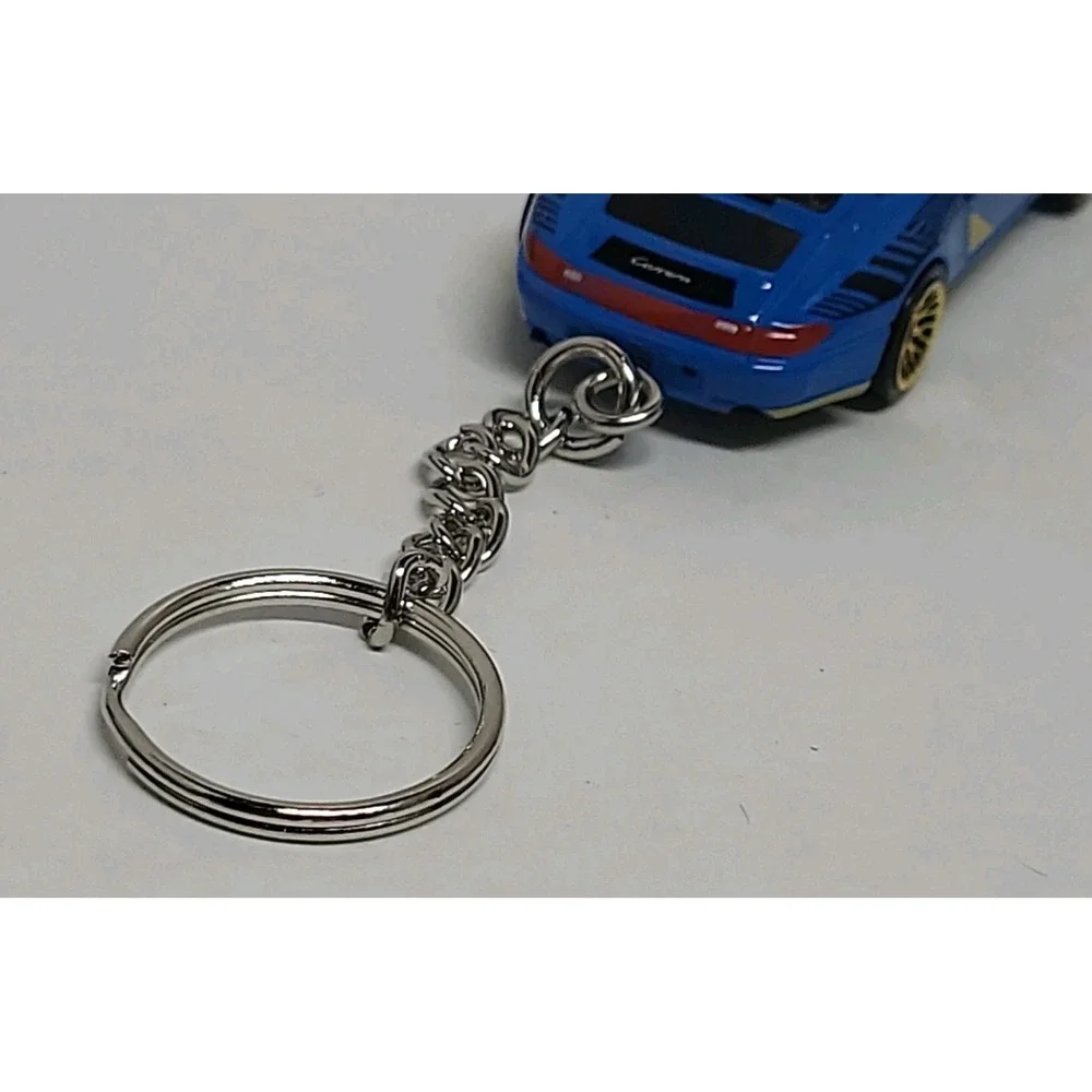Hot Wheels 1996 Porsche Carrera Diecast 1:64 Custom Keychain